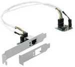 DeLOCK Mini PCIe I/O PCIe half size 1 x Gigabit LAN Low Profile