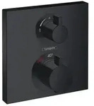 hansgrohe HG Fertigmontageset ECOSTAT SQUARE f UP-Thermostat 2 Verbr