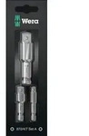 Wera 870/4/7 Set A 05073200001 Verbindungsteil-Set Antrieb 1/4 (6.3 mm) 1 Set