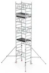 Altrex MiTower 1-Personen-Ger&uuml;st Aluminium mit Holz-Plattform 0,75x1,27m 6,20m AH