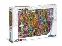 Clementoni 32565 Mordillo Der Dschungel 2000 Teile Puzzle