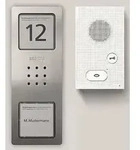Siedle SET CAB 850-1 E/W T&uuml;rsprechanlage Kabelgebunden Infofeld Silber, Wei&szlig;