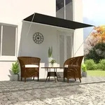 vidaXL Einziehbare Markise 350&times;150 cm Anthrazit