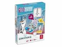 22522243 - Mixtett - Disney Die Eiskönigin 2, Kartenspiel (DE/FR(IT) + Figur Olaf,
