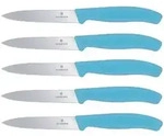 Victorinox | Swiss Classic Gem&uuml;semesser Set | 5-teilig | karibikblau | ideal...