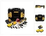 DeWalt DCS 356 P2 Akku Multitool 18V Brushless + 35tlg. Zubeh&ouml;r + 2x Akku 5,0...
