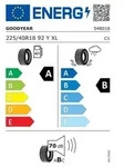 Goodyear Eagle F1 Asymmetric 3 ( 225/40 R18 92Y XL * )