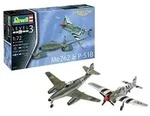 Modellbausatz , Messerschmitt Me262 & P-51B Mustang, 111 Teile, ab 10 J.