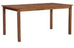 vidaXL Gartentisch 150x90x74 cm Massivholz Akazie