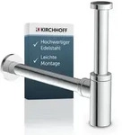 "DS-5WK Flaschensiphon, Chrom, 1 1/4" x 32 mm"