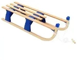 vidaXL Klappschlitten Holz 110 cm