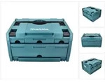 Makita MAKSTOR 3.4 Werkzeug Koffer 4 Schubladen ( P-84311 ) 395 x 295 x 215 mm