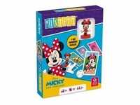 22522246 - Mixtett - Disney Mickey+ Friends, Kartenspiel (DE/FR/IT) + Figur Minnie,