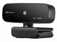 Sandberg USB Webcam Autofocus 1080P HD - Webcam