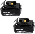 Makita DLM 382 M2 Akku Rasenm&auml;her 36 V ( 2x 18 V ) 38 cm 40 l + 2x Akku 4,0 Ah -
