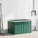 vidaXL Gartenbox Gr&uuml;n 109x67x65 cm