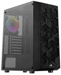 AeroCool Hive-G-BK-v3 Midi-Tower PC-Geh&auml;use Schwarz