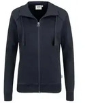 HAKRO Damen Sweatjacke College tinte, L