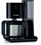 Bosch Haushalt TKA8A053 Kaffeemaschine Schwarz, Edelstahl Fassungsverm&ouml;gen Tassen=8