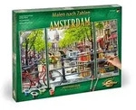 Schipper 609260812 - Malen nach Zahlen, Amsterdam, Triptychon (3-teilig), MNZ, 50x80