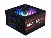 Azza PSAZ-650W(ARGB), 650 W, 200 - 240 V, 47 - 53 Hz, 100 W, 576 W, 100 W