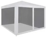 vidaXL Partyzelt mit 4 Mesh-Seitenw&auml;nden 3 x 3 m