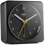 Braun BC03B - Quarzwecker - Rechteck - Schwarz - Analog - Akku - AAClassic