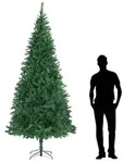 vidaXL K&uuml;nstlicher Weihnachtsbaum 300 cm Gr&uuml;n