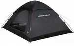 Kuppelzelt Monodome XL 4-Personen 240 x 210 cm schwarz