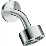 hansgrohe Kopfbrause 75 1jet EcoSmart AXOR ONE mit Brausearm chrom