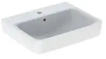 Geberit Waschtisch RENOVA PLAN mit Hahnloch mit &Uuml;berlauf 550x440mm