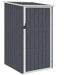 vidaXL Ger&auml;tehaus Anthrazit 87x98x159 cm Verzinkter Stahl