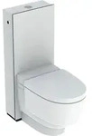 Geberit AquaClean Mera Classic, AP, Stand-WC Frontplatte Glas weiss, Komplettanlage,