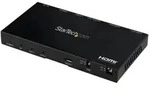StarTech.com 2 Port HDMI Splitter (4K 60Hz, mit Scaler, HDCP 2.2, EDID Emulation, 7.1