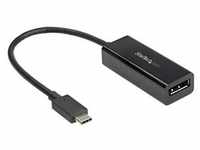 StarTech.com USB C to DisplayPort Adapter, 8K/5K/4K USB Type C to DP 1.4 Alt Mode