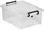 CEP Office Solution Strata HW695 - Aufbewahrungsbox - Schwarz - Transparent - Re
