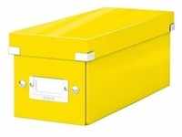 Ablagebox Click & Store Wow CD Graukarton gelb