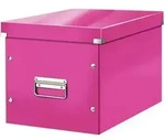 Archivbox Click & Store Cube L Hartpappe pink
