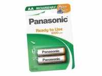 Panasonic HHR-3LVE/2BC - Batterie 2 x AA-Typ - 1000 mAh (Packung mit 2)