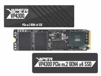 Patriot Viper VP4300 - 1 TB SSD - intern - M.2 2280 - PCI Express 4.0 x4 (NVMe)