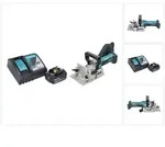 Makita DPJ 180 RG1 Akku Nutfr&auml;se 18 V 100 mm + 1x Akku 6,0 Ah + Ladeger&auml;t