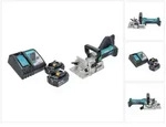Makita DPJ 180 RF Akku Nutfr&auml;se 18 V 100 mm + 2x Akku 3,0 Ah + Ladeger&auml;t