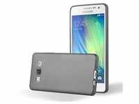 Cadorabo Schutzhülle für Samsung Galaxy A3 2015 Hülle in Grau Handyhülle TPU