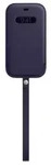 Apple Lederhuelle iPhone 12/12 Pro mit MagSafe Deep Violet