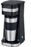 CLATRONIC Kaffeemaschine to go KA 3733, schwarz/silber