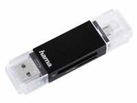 "Hama "Basic" USB 2.0 OTG - Kartenleser (SD, microSD, SDHC, microSDHC, SDXC,