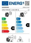 GOODRIDE Ganzjahresreifen 205/75 R16 TL 110/108Q SW613 C 8PR M+S 3PMSF