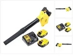DeWalt DCV 100 P2 Akku Gebl&auml;se / Laubbl&auml;ser 18 V + 2x Akku 5,0 Ah + Ladeger&auml;t
