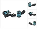 Makita DBO 180 RG1 Akku Exzenterschleifer 18 V 125 mm + 1x Akku 6,0 Ah + Ladeger&auml;t