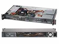 Supermicro SC505 203B - Rack-Montage - 1U - Mini-ITX